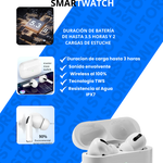 Smart Watch X8 Ultra + Audífonos AirPods Pro