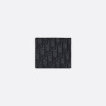 Cartera Black Dior Oblique Jacquard