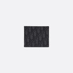 Cartera Black Dior Oblique Jacquard